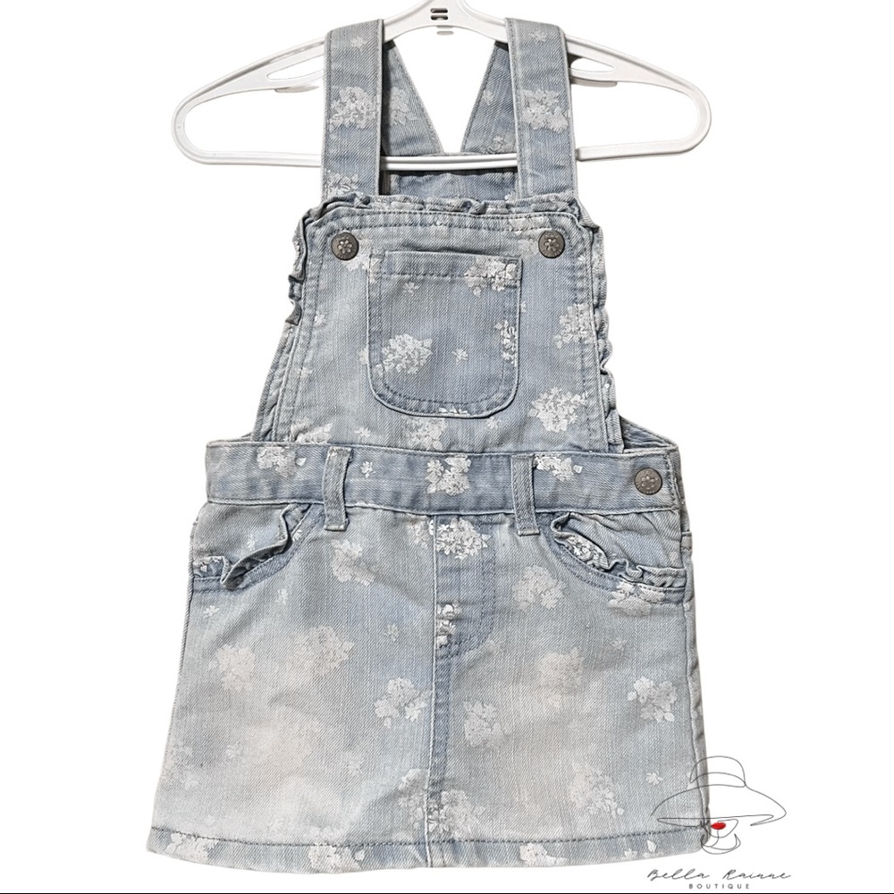 1989 PLACE Denim Over-all Dress